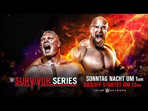 WWE Survivor Series 2016: GOLDBERG vs. BROCK LESNAR (WWE 2K17 Online)