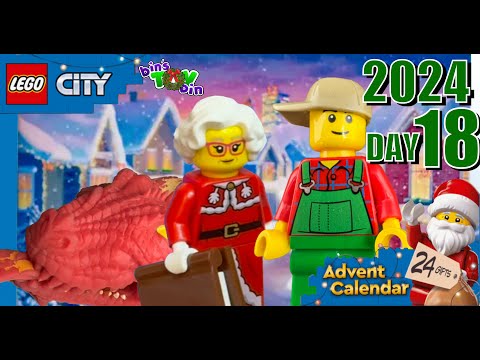 Day 18 of the 2024 Lego City Advent Calendar Countdown to Christmas