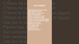 San Sanana - ASOKA #trendingshorts #song #lyrics #makeup