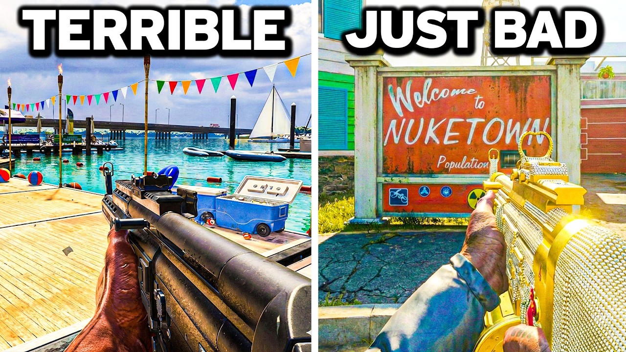 20 Most OVERRATED Maps in Call of Duty History... They Sucked, Admit It