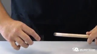 Обработка Бильярдной Наклейки Инструом Joe Porpers Cut Rite Tip Shaper Cutter