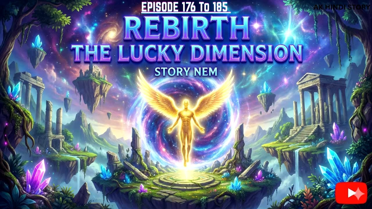 Rebirth the lucky dimension || Episode :- 176 To 185 || A Complete Story || novel story