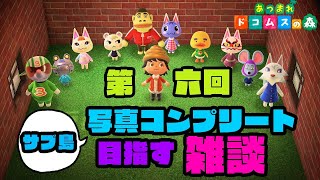 【あつ森生放送】住民の写真立てコンプリート目指す生放送サブ島編Part.6【雑談】