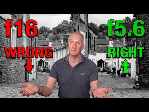 Your Aperture is Ruining Your Black and White Landscapes