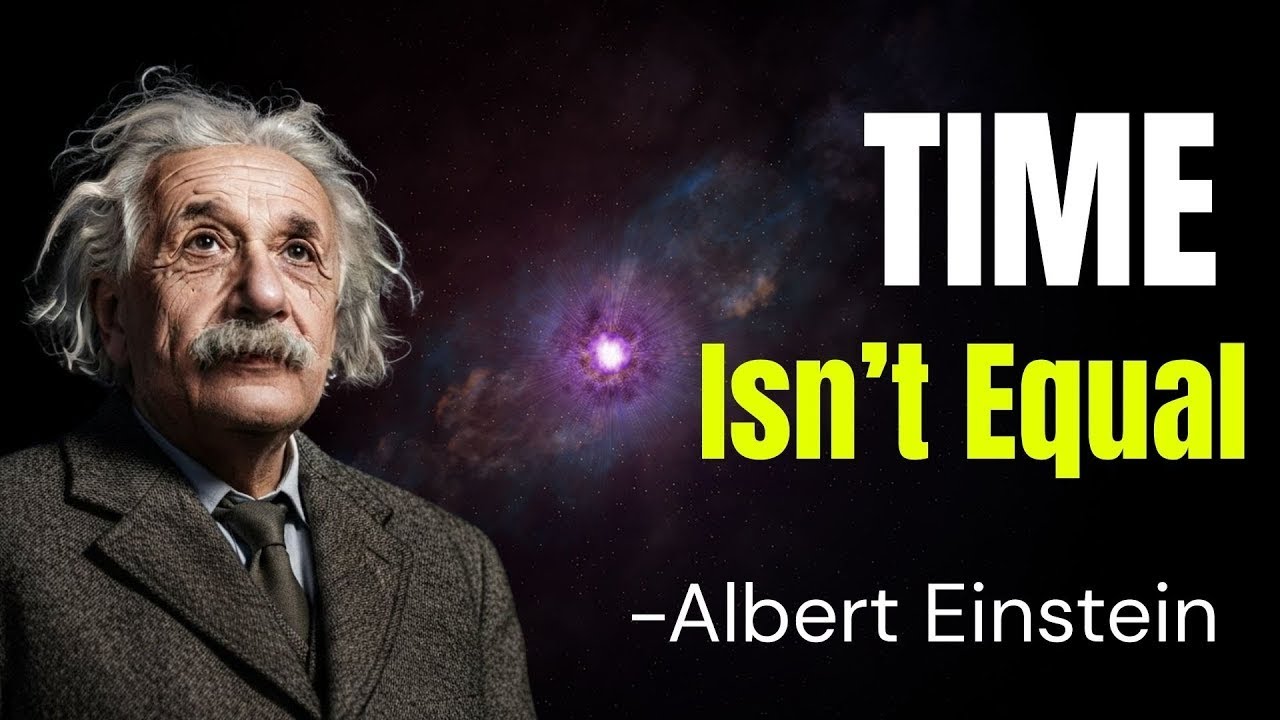Why doesn't time pass the same way for everyone? — Einstein proved it !