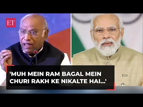 'Modi ji baat nahi karte andar se sab ko kaat dete hai': Congress chief Mallikarjun Kharge Episode cover