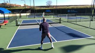 Tadd Barnett vs Keenan Mayo singles Pickleball