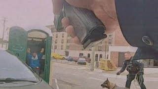 Dearborn police tracked bank robbery suspect to hiding place inside porta-potty