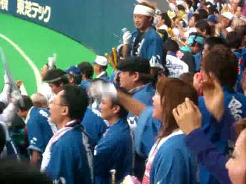 2007 11 1ナゴヤドーム ドラゴンズ応援 日本一まであと1人 日本シリーズ第5戦 2