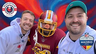 NFL en Madrid: la locura en el Bernabéu | Vlog de viaje