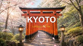 Lofi Jazz to Wake & Focus 🌸 | Fushimi Inari Spring Morning