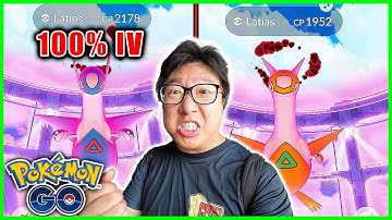 100% IV Caught!! 40 Dynamax Latias And Latios Battles - Pokemon GO