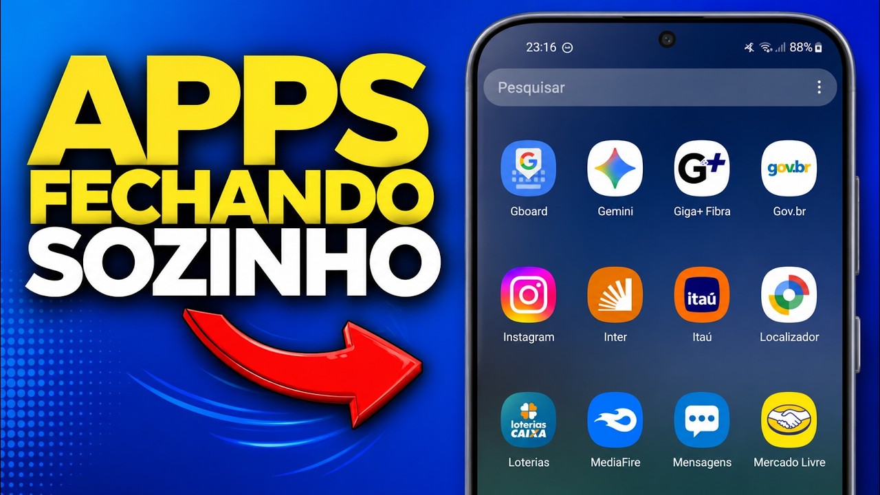 APLICATIVOS FECHANDO SOZINHOS NO CELULAR? VEJA COMO CORRIGIR ERRO QUE ...