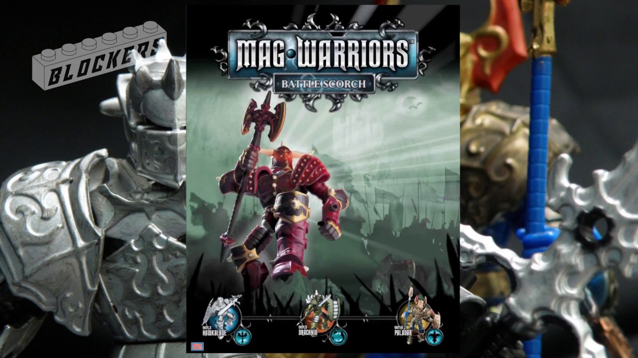 Mega Bloks Mag Warriors 9012 Battle Scorch - Instrucciones