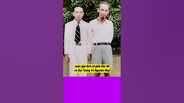 Cuộc gặp gỡ lích sử giữa Bác Hồ và đại tướng Võ Nguyên Giáp