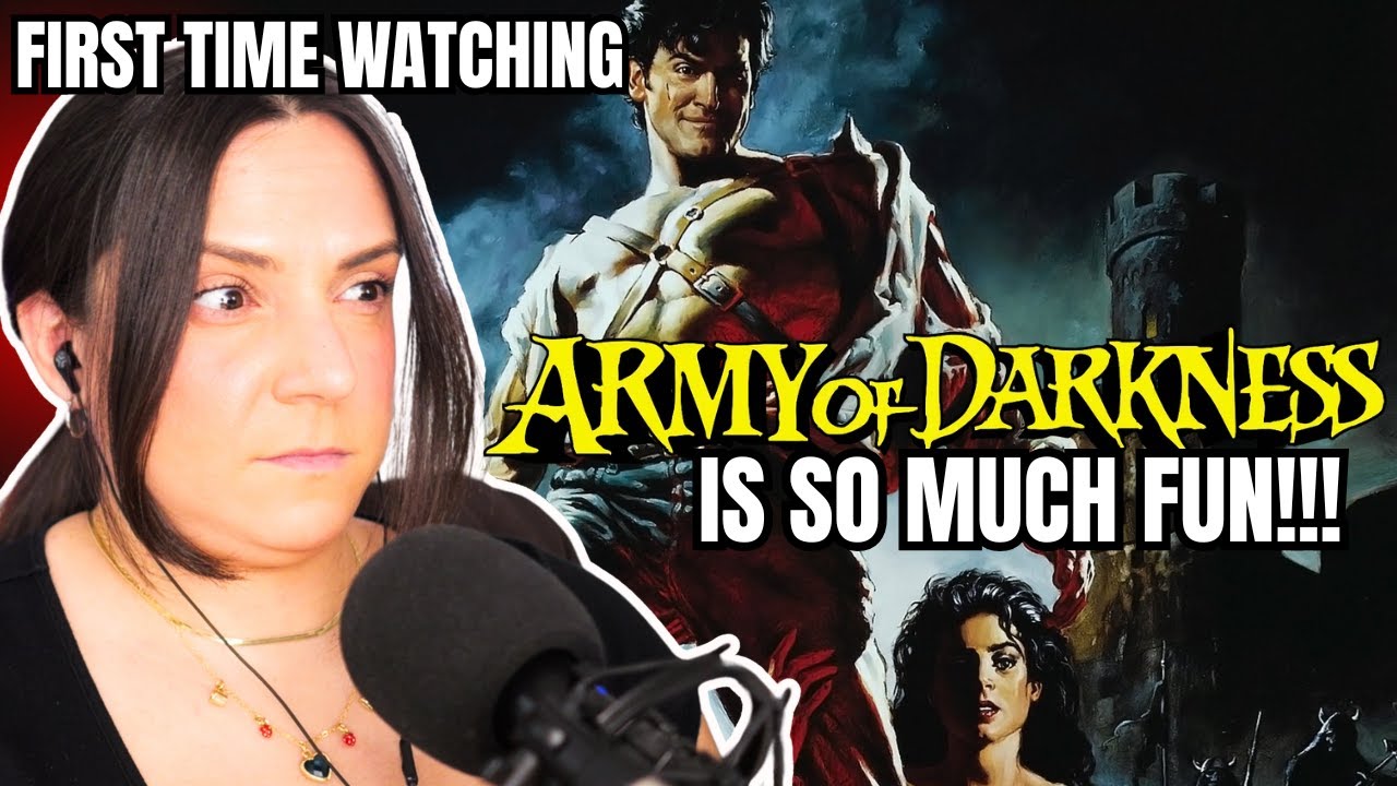 ARMY OF DARKNESS is SO silly!!! *FIRST TIME WATCHING* Reaction