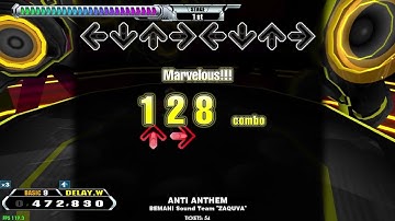 【LV9】DDR / ANTI AMTHEM - BASIC DOUBLE with handclap