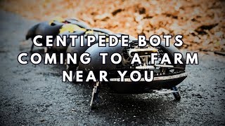Centipede robots swarms assist in farming