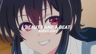 beauty and a beat (tiktok version/sped up) - justin bieber [edit audio]