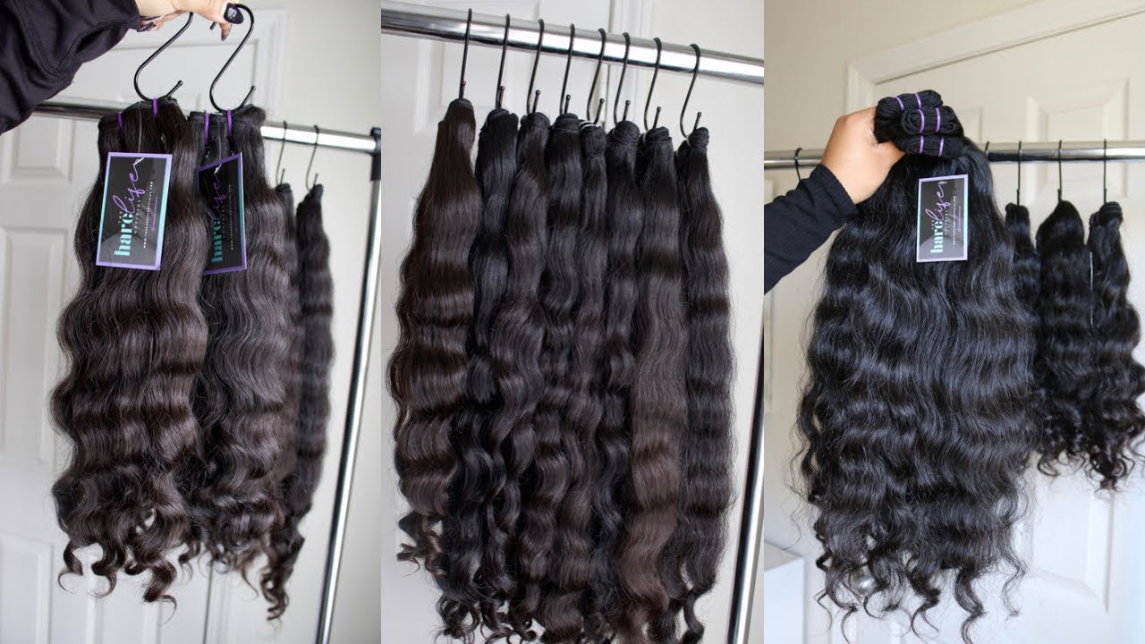 Quick Look At Our Raw Indian Wavy Bundles | The Hare Life Offical