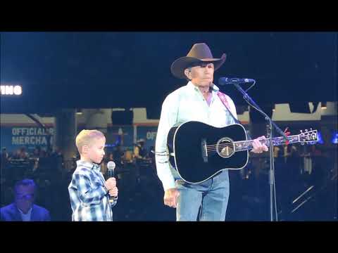 "God and Country Music"-- George Strait with guest Harvey Strait