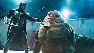 The Mandalorian and Grogu | Mando vs Rotta the Hutt Fight Scene Recap