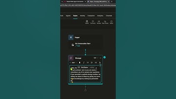 Welkomstbericht voor Copilot Studio Agent wijzigen #powerplatform #copilotstudio #agents