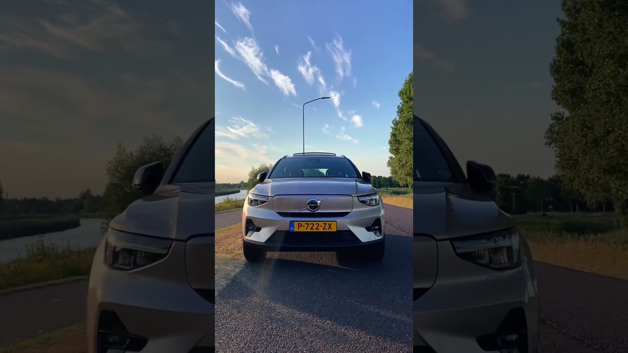MY23 Volvo XC40 bright dusk thor hammer animation. shorts YouTube