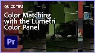 Quick Tips for Premiere Pro - Color Matching with Premiere Gal | Adobe Creative Cloud screenshot 1