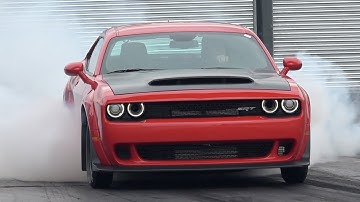 DODGE CHALLENGER SRT DEMON 1/4 MILE - 9.99 @ 133mph