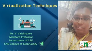Relationship with cloud computing|Virtualization Techniques| SNS Institutions 