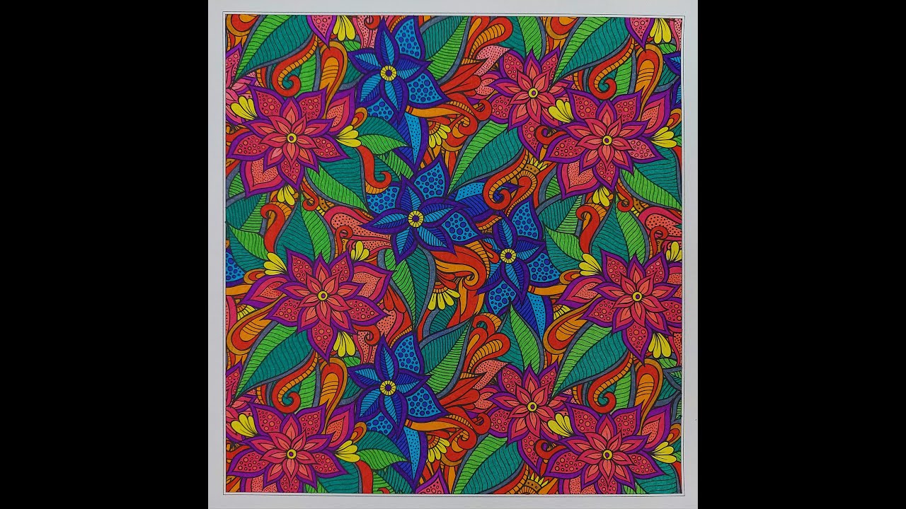 Beautiful Pattern Coloring from Serenity (Deluxe Coloring)