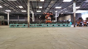 Kuka KRC2 ED05 10m Linear Rail Test