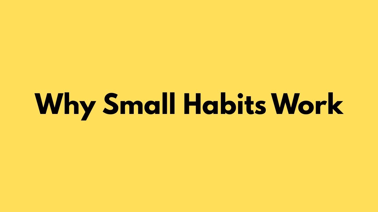Why Small Habits Secretly Control Your Future