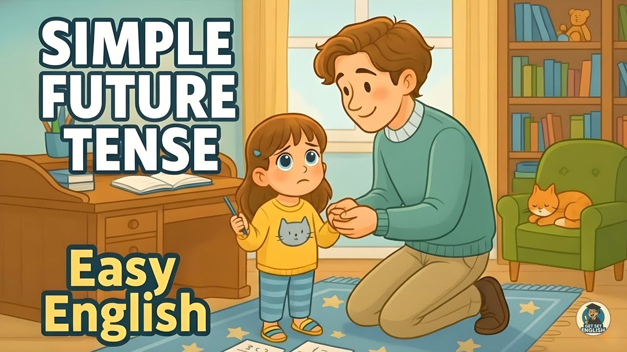Learn English Grammar | Easy Simple Future Tense for Beginners 📚  