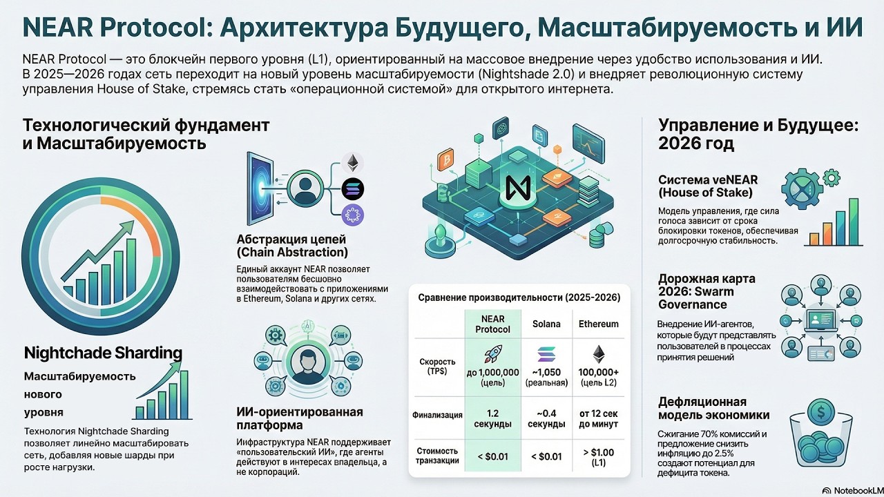NEAR Protocol 2026: Эволюция блокчейна