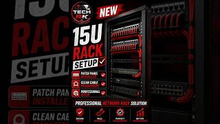Professional 15U Network Rack Installation Step by Step