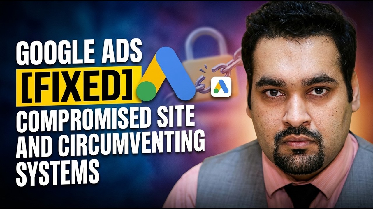 Google Ads Disapproved: Compromised Site + Circumventin… — Transcript