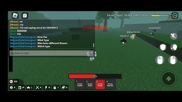 Guy abusing admin or hacking in rogue demon