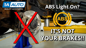 ABS Light on In Your Car or Truck? Is it Bad Brakes, or Can it Be the Wheel Bearing