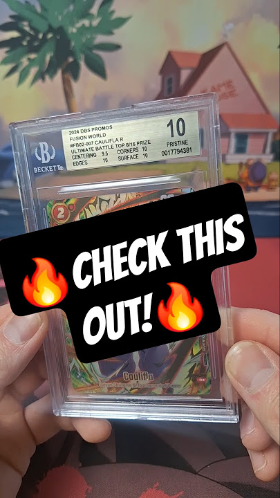 ⚪️ Caulifla BGS 10 ⚪️ Dragon Ball Super Card Game #fusionworld #dbs #shorts #dragonballsuper