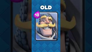 Old Vs New Clash Royale Cards
