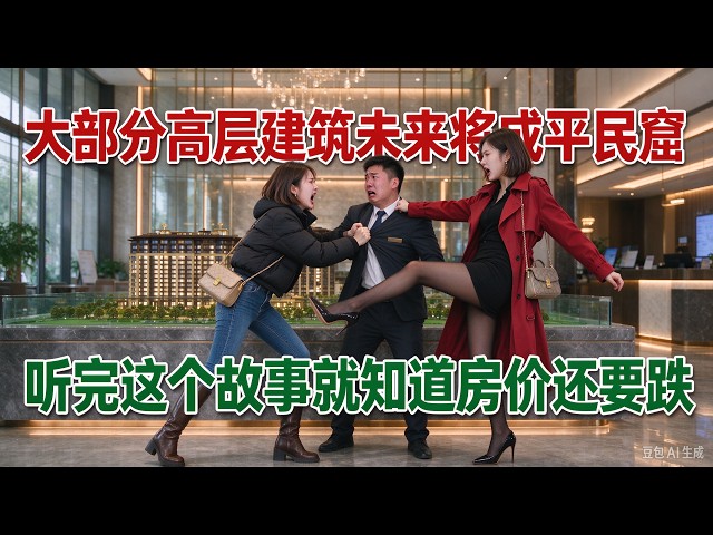 大部分高层建筑未来将成平民窟||听完这个故事就知道房价还要跌