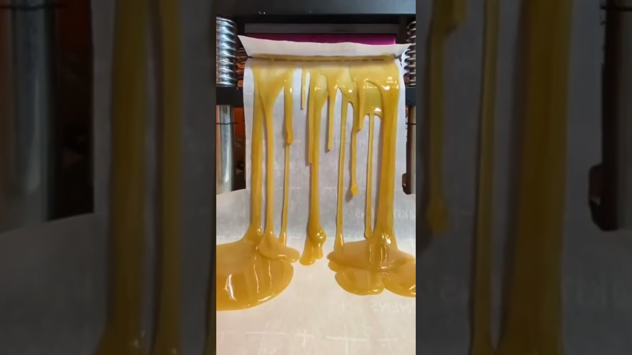 Frosted Cherry Cookies Hash Rosin Press!