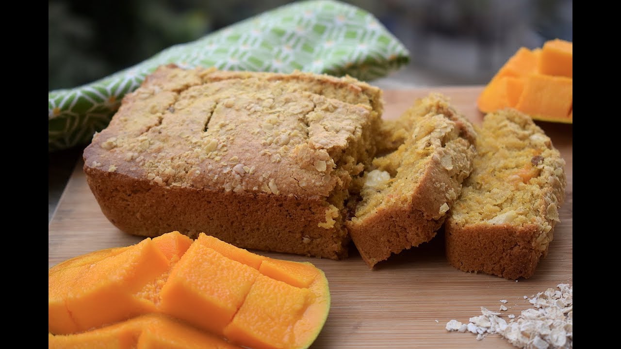 Oatmeal Mango Bread | Gluten Free