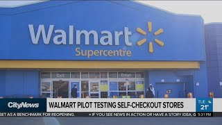 Business Report: Walmart testing stores without cashiers