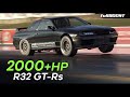 Nissan R32 street GT-Rs rippin 6s at Jamboree | fullBOOST