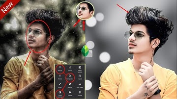 Snapseed Background Blur Bokeh Effect Photo Editing | Snapseed Oil Paint Photo Editing