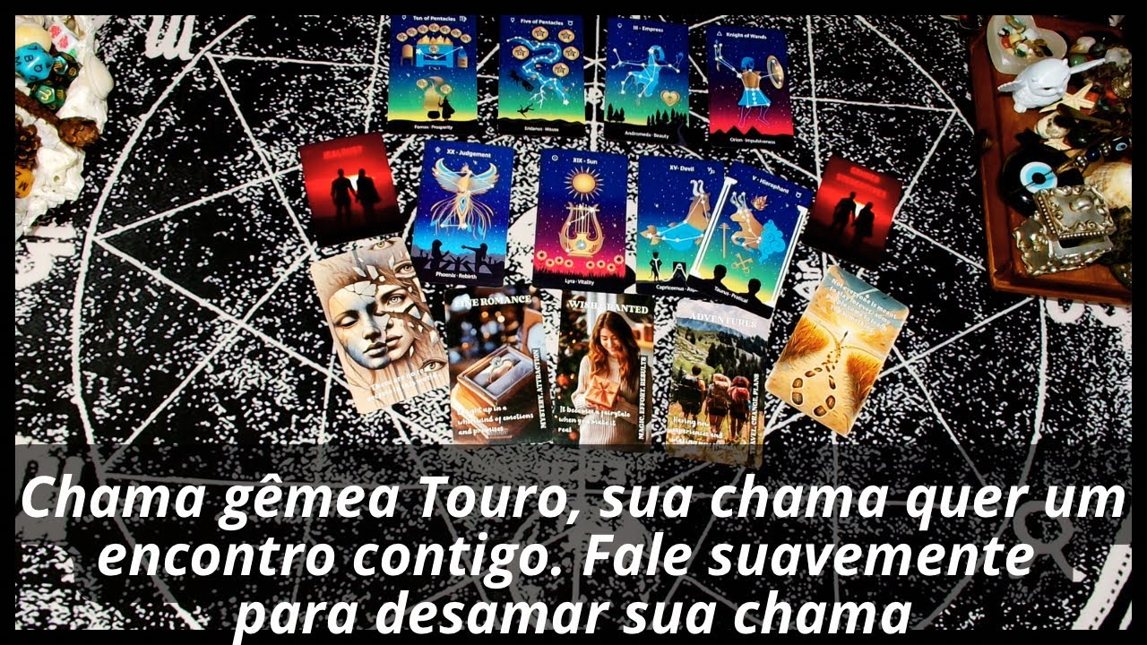 Chama gêmea Touro, sua chama quer um encontro contigo. Fale suavemente para desamar sua chama