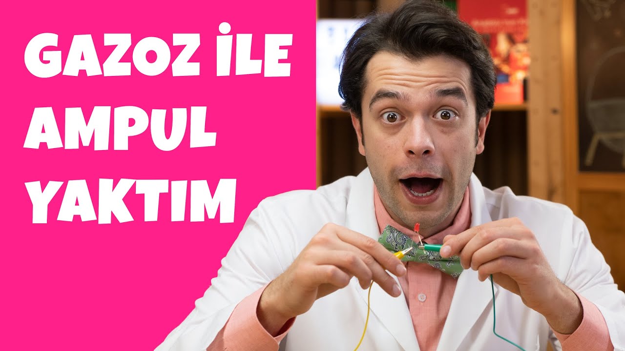 Gazoz ile Ampul Yaktım - Piller Nasıl Çalışır?